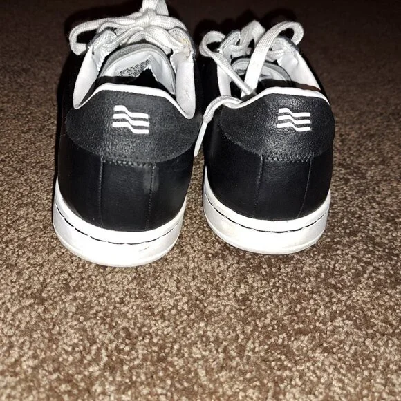 Adidas Adicross Black Leather Spikeless Golf Shoes Men's Size 8 - Picture 7 of 10